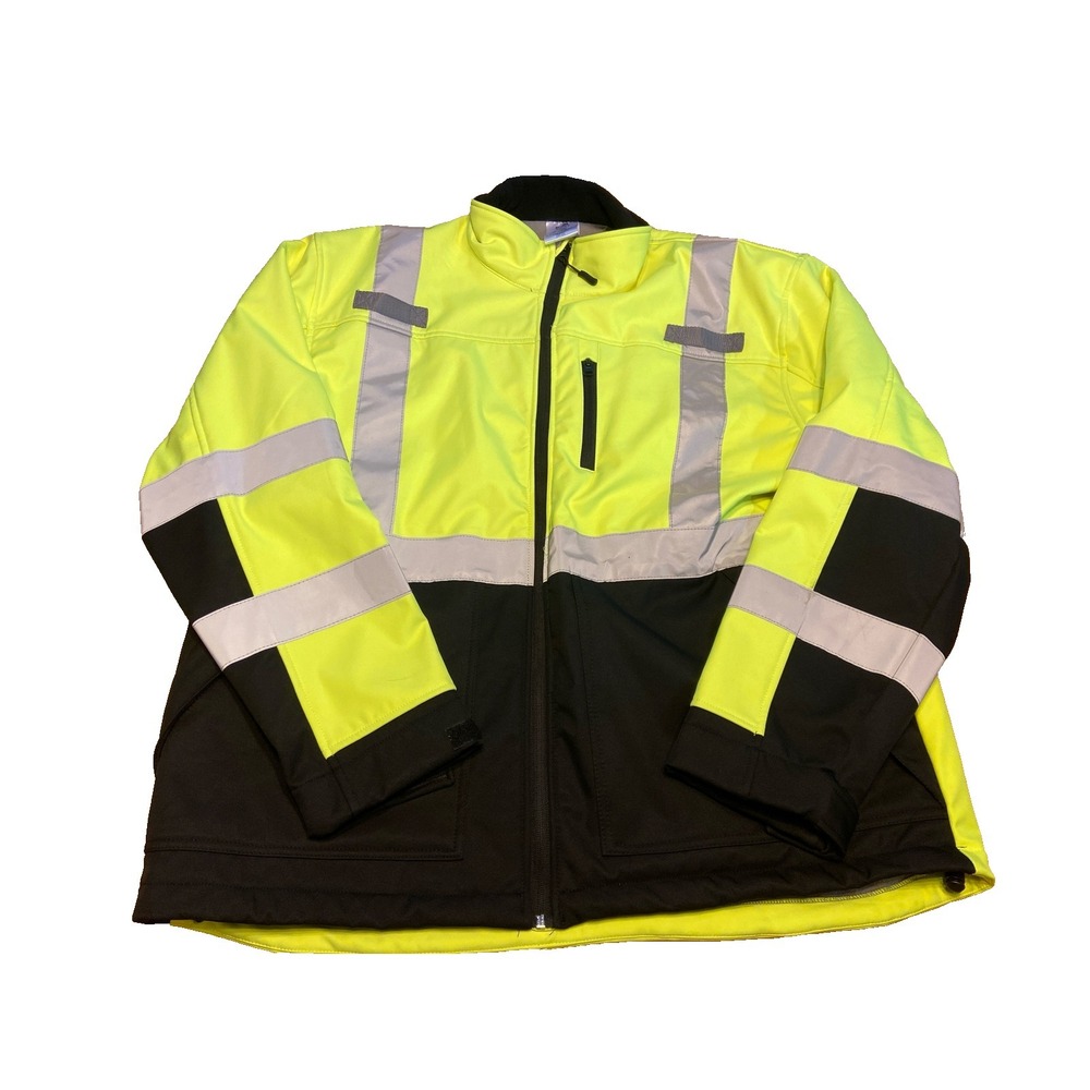 ULINE Reflective Jacket X-Large Neon Men's